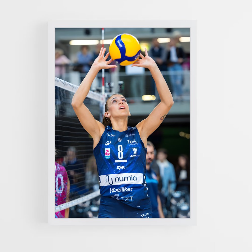 Poster Serie italy – affiche Volleyball (vue 3)